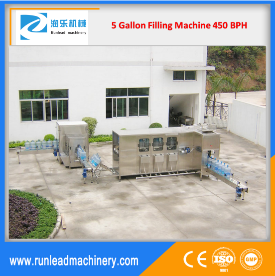 450 BPH 5 Gallon filling line 